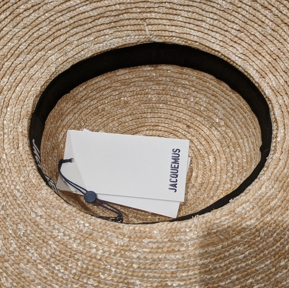 FINAL🔥NWT💯Jacquemus👒Bomba Oversized Hat - Picture 6 of 10